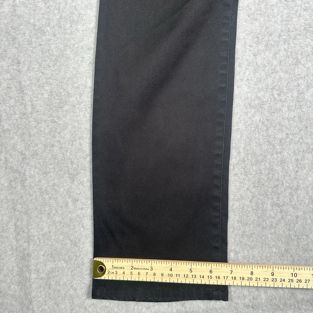 Vince Men's Pants Size 32 Black Slim 5-Pocket Stretch Chino - Picture 7 of 8